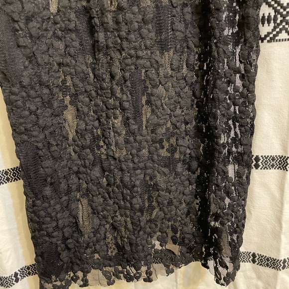 Free People Black Lace Maxi Skirt XS - Picture 8 of 16